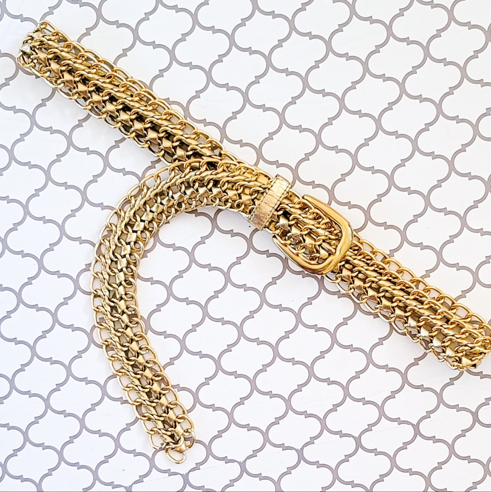 Luxury Gold Chain Belt